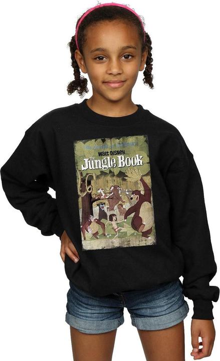 Produktbild Disney The Jungle Book Retro Poster Sweatshirt Mädchen (116)