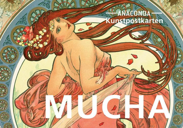 Actual product image Alfons Mucha Postcard Set (18 pcs.)