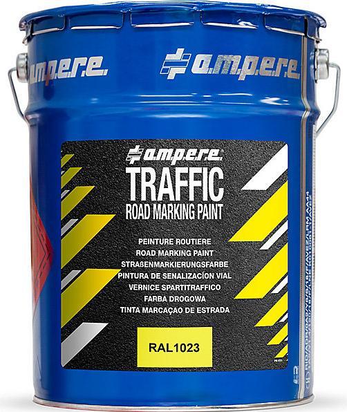 Immagine prodotto Ampere Vernice spartitraffico, secchio da 5 kg, giallo.