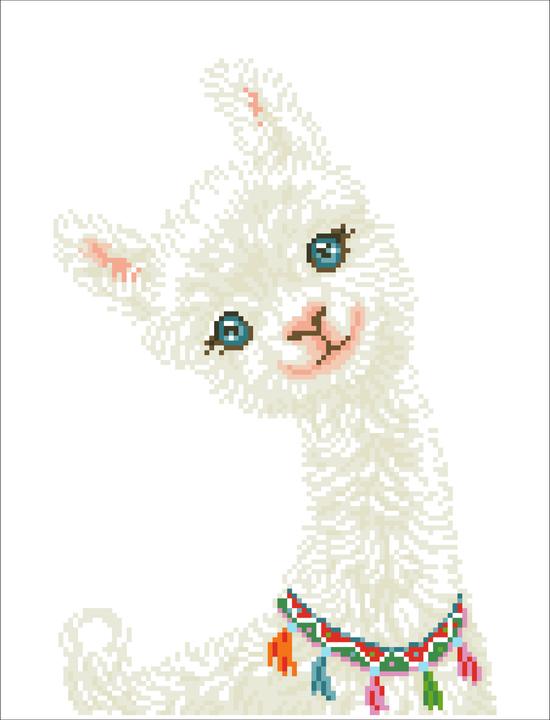 Produktbild Diamond Dotz Diamond Painting Lama Lulu