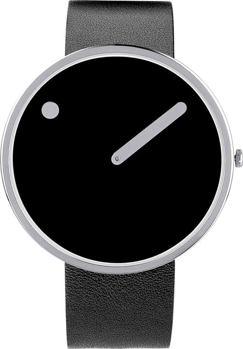 Produktbild Picto 43370-4120S Black Unisex 40mm 5ATM (Analoguhr)