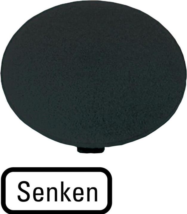 Actual product image Eaton Key plate, mushroom black, SENKEN 218280