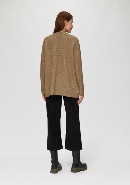 Produktbild s.Oliver Strickjacke Flauschige Strickjacke in Oversize (46)