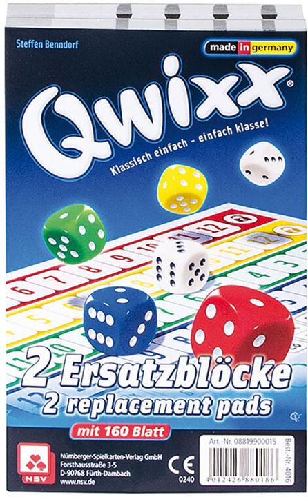 Actual product image NSV Qwixx (German)