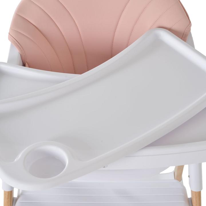 Actual product image Cangaroo Hochstuhl Almond Holzoptik (Highchair)