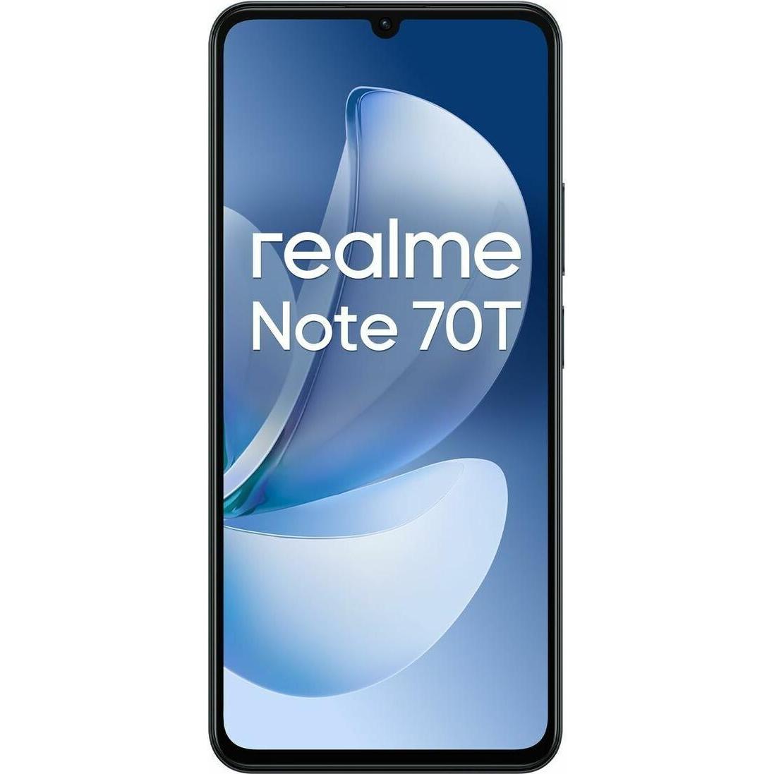 realme Note 70T Dual Sim 4GB RAM 128GB - Black (128 GB, Obsidian