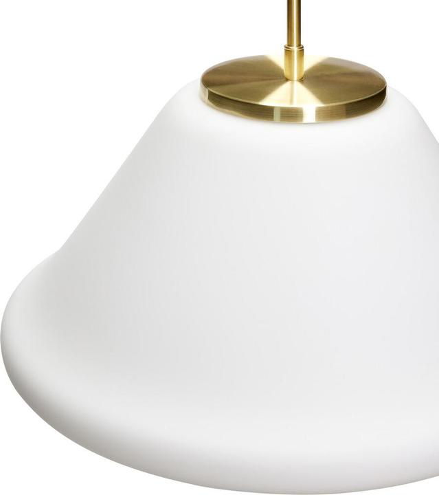 Image du produit Hübsch Pendentif Muse triangulaire blanc (E27)