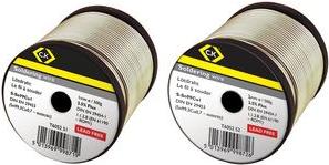 Actual product image C.K Magma Solder wires, Sn99/Cu1, 2mm, 500g (Solder wire dispenser)