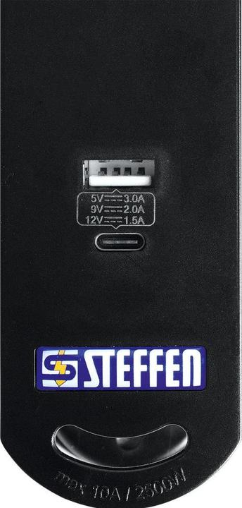 Produktbild Steffen Variabl (6x, Typ 13, USB-A, USB-C, 3 m)