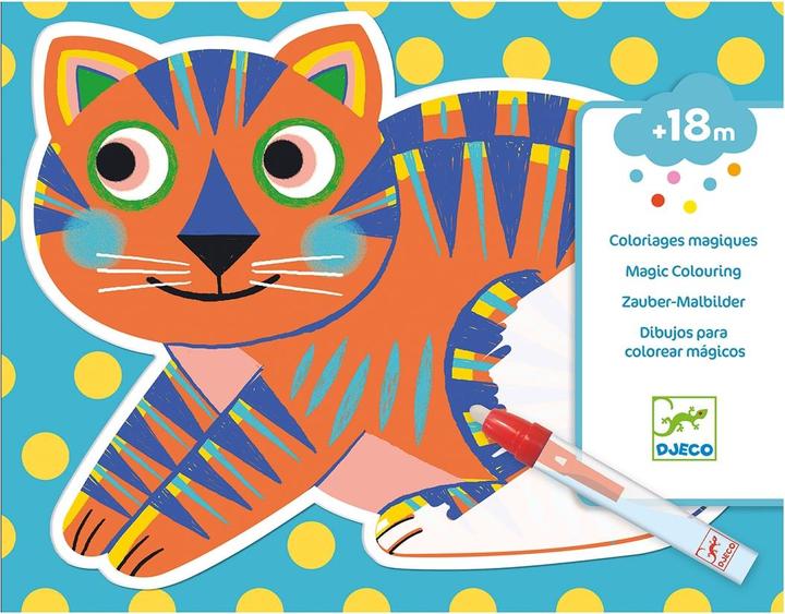 Actual product image Djeco Zauber-Malbilder Animalo-Ma