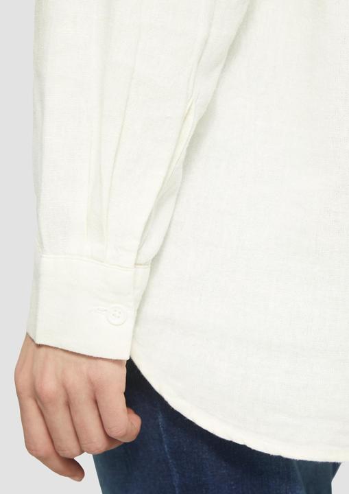 Image du produit S.Oliver Bluse Lange Hemdbluse aus Viskose-Leinenmix (34)