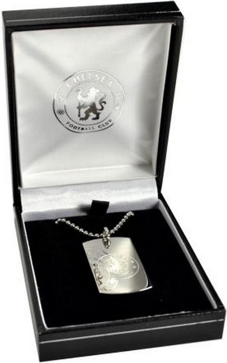 Image du produit Chelsea FC Plaques d'identification officielles gravées (100% argent)