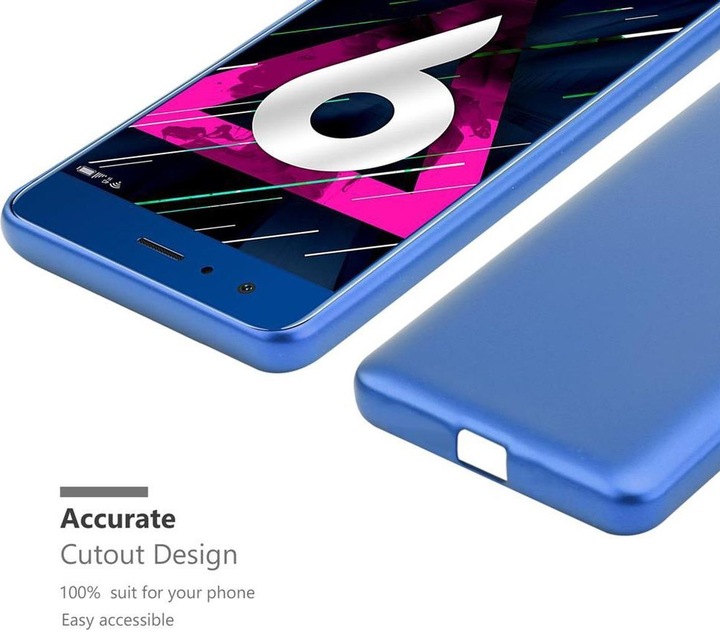 Actual product image Cadorabo TPU Matt Metallic Cover (Honor 9)