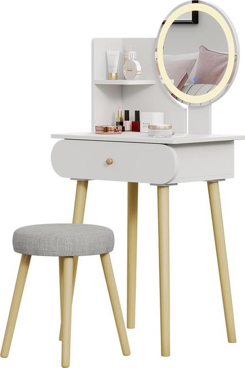 Actual product image Vicco Edda with stool (60 x 40 x 127 cm)