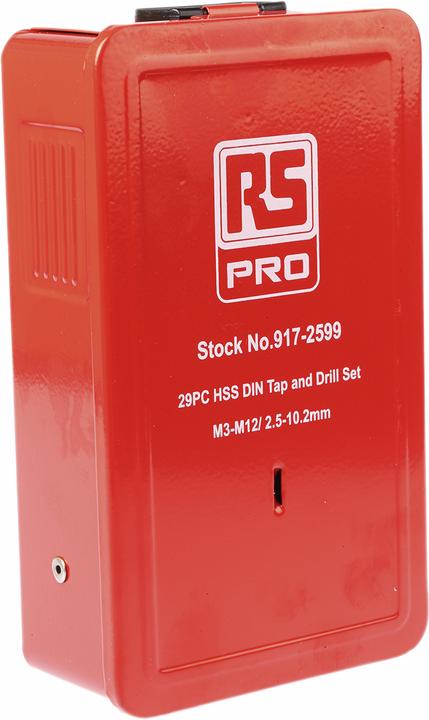 Produktbild RS PRO Tap Assortment 29pc M3-M12 DIN352