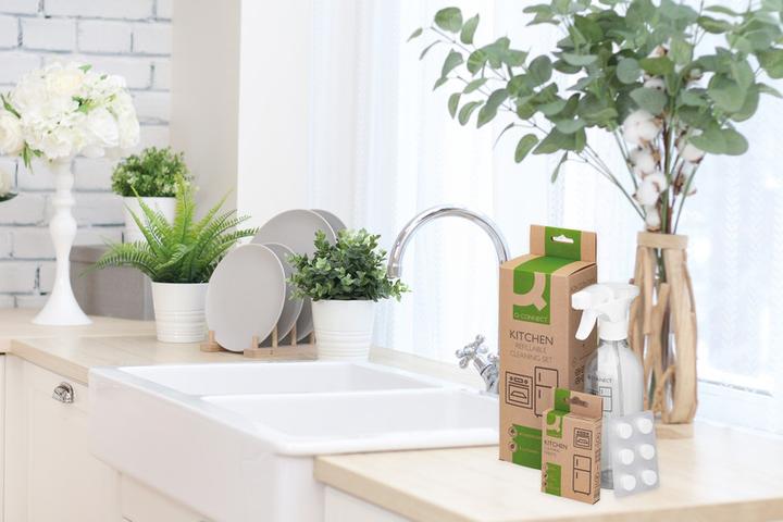 Actual product image Q-Connect Sgrassatore per cucina kit iniziale