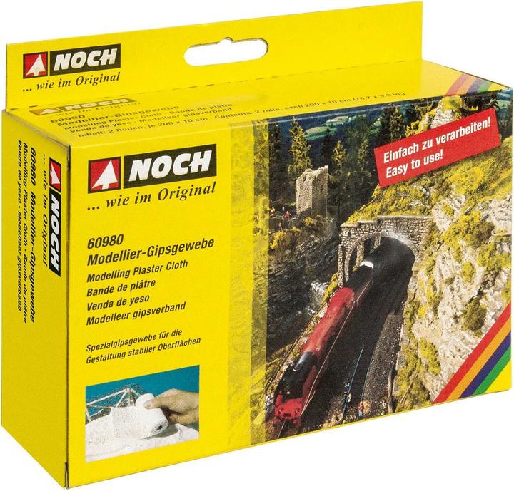 Produktbild Noch Gipsgewebe 60980 Gips 2 St.