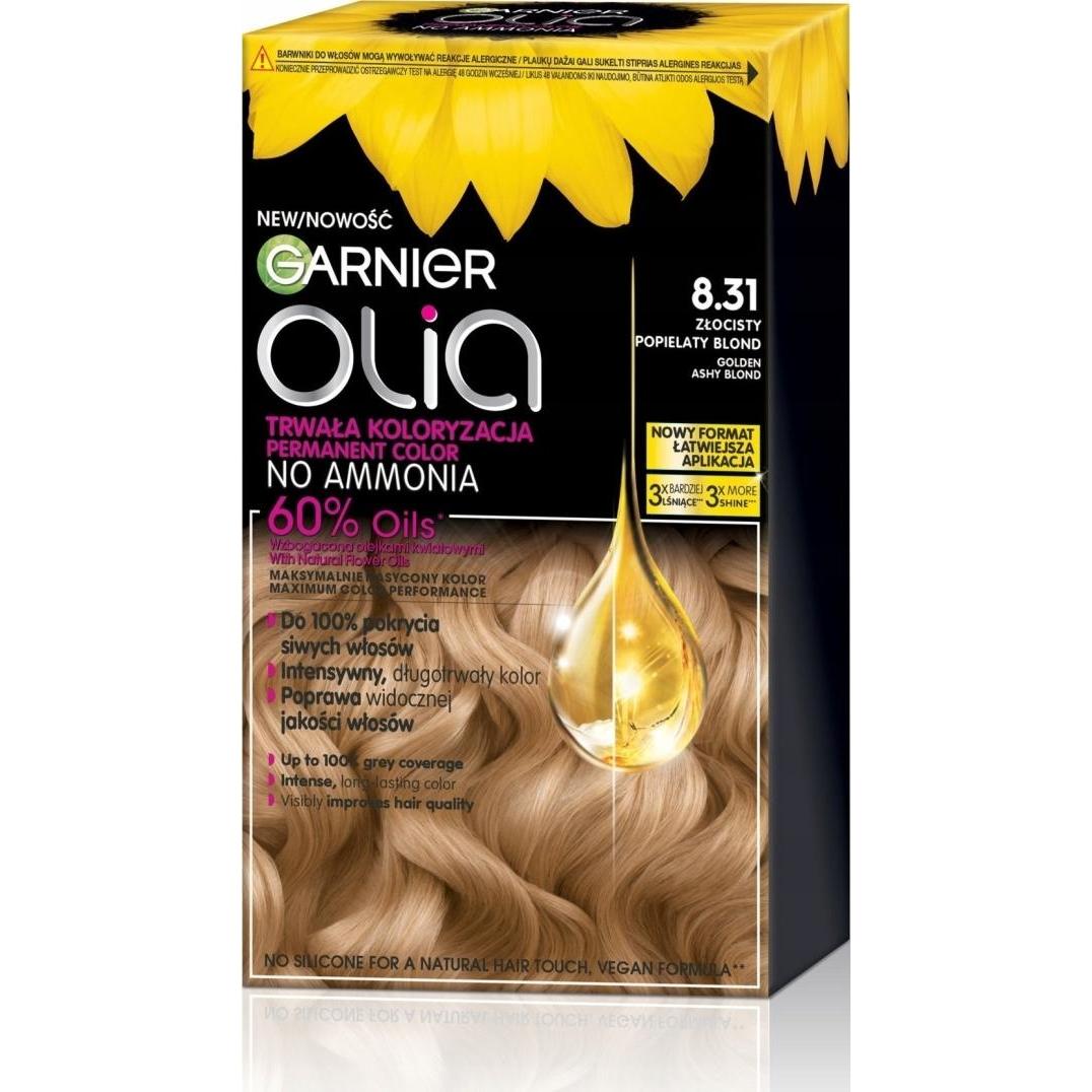 Garnier Donna Dorato Tinta Per Capelli, Olia Color 831 Biondo Cenere (Biondo Cenere )