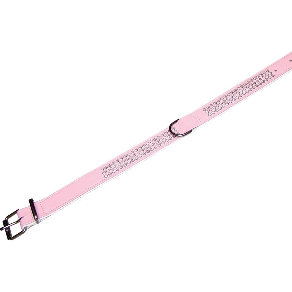 Nobby Halsband Crystal dreireihig (M, L, Hund, Hundesport), Halsband + Leine