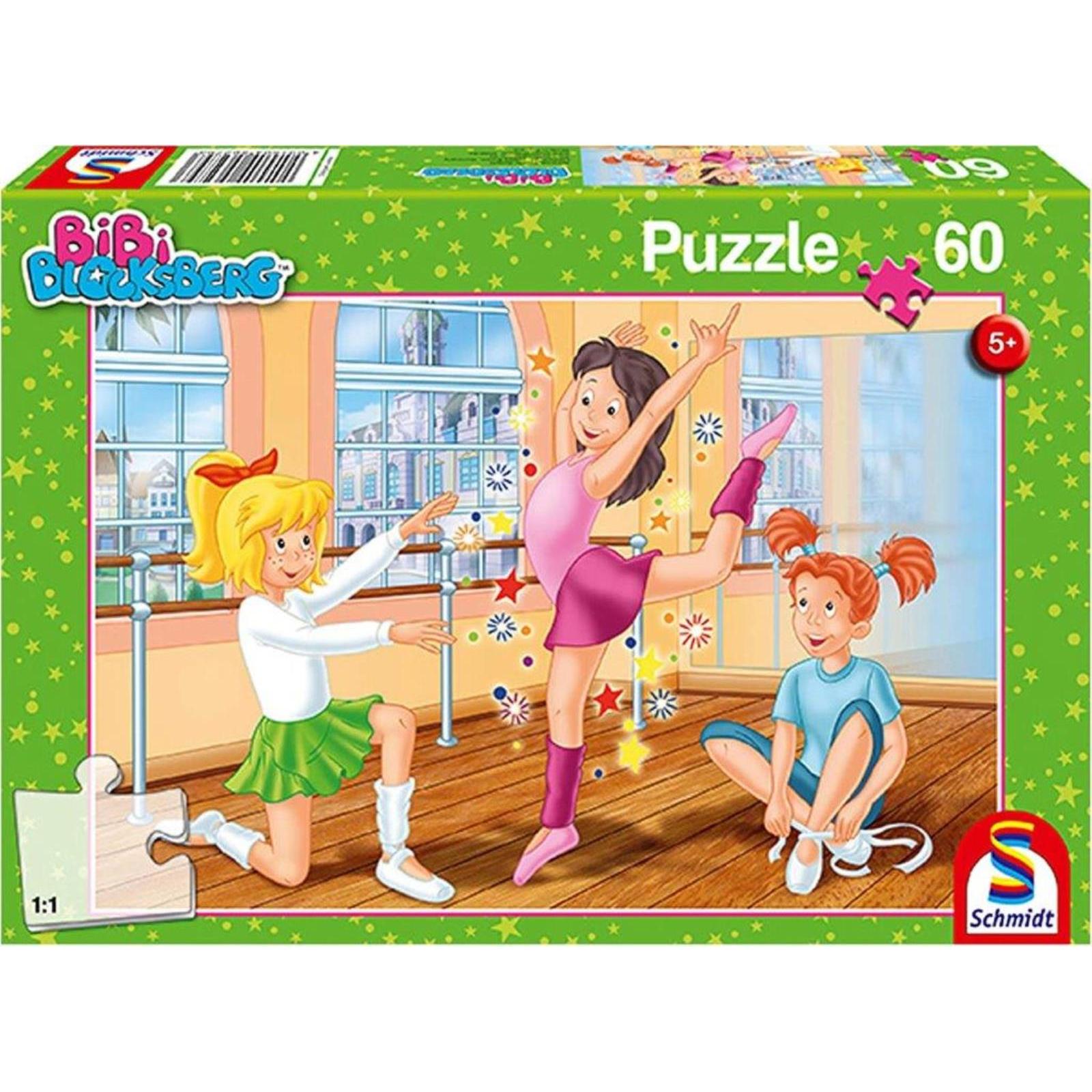 Schmidt Spiele Bibi Blocksberg, In der Ballettschule (60 Teile)