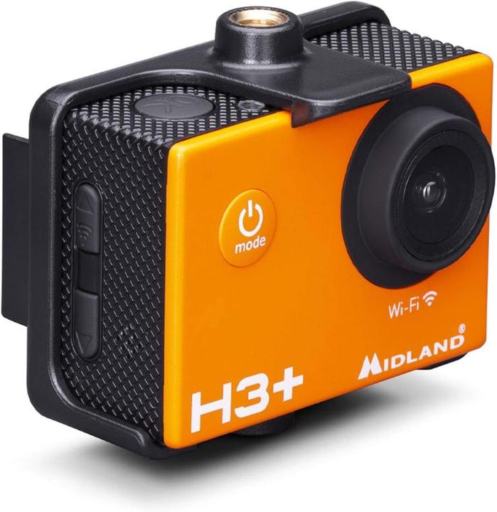 Immagine prodotto Midland H3+ Angolo di visione orizzontale della dashcam max. 120° Batteria, WLAN (Display integrato, WiFi, Full HD)
