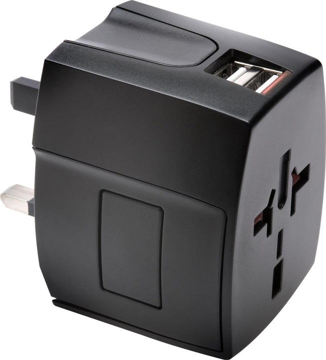 Produktbild Kensington Intnl Travel Adapter USB 2.4a
