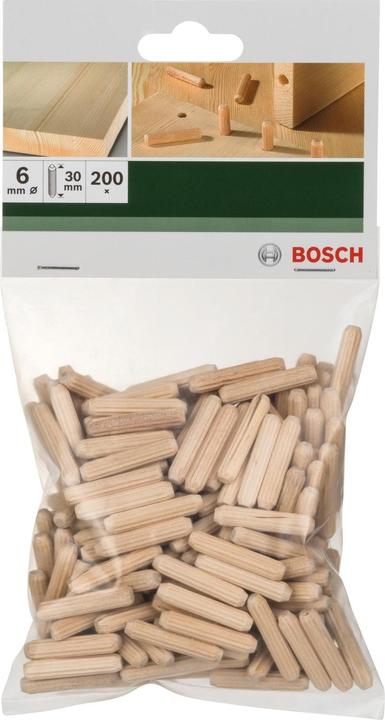 Produktbild Bosch Zubehör Dübel D= 6 mm L= 30 mm 200 Stk. (200 Stk.)