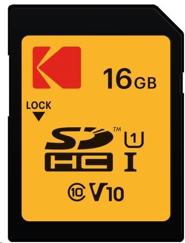 Actual product image Kodak SDHC 16GB Class10 U1 (16 GB, SDHC, U1, UHS-I)