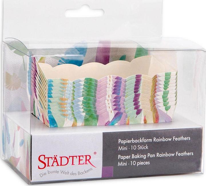 Produktbild Städter Rainbow Feathers 7 x 4 x 4 cm Bunt (7 cm)