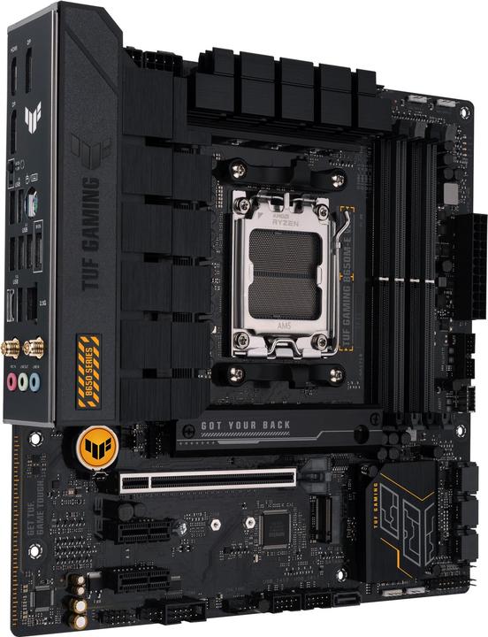 Actual product image ASUS TUF Gaming B650M-E (AM5, AMD B650M, mATX)