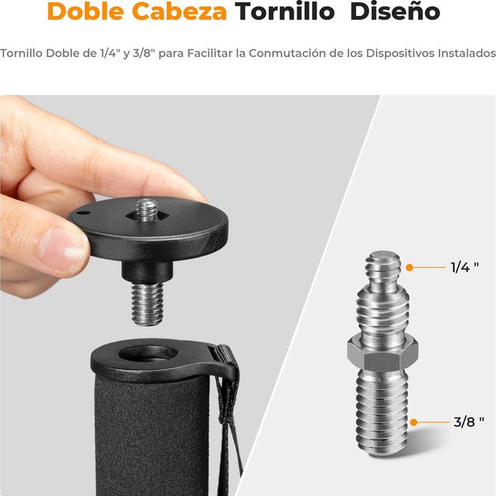 Produktbild K&F Concept MS16 Magnesium Aluminum Alloy Monopod (Metall)