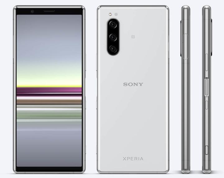 Produktbild Sony Xperia 5 (128 GB, Grey, 6.10", Hybrid Dual SIM, 4G)