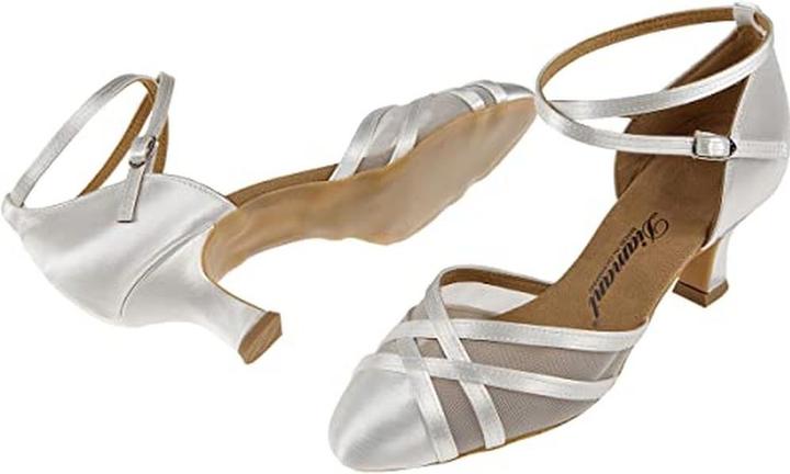 Actual product image Diamant Excellent Quality Dance Shoe with 5cm Heel, Shock Absorption, Breathable Lining (37)