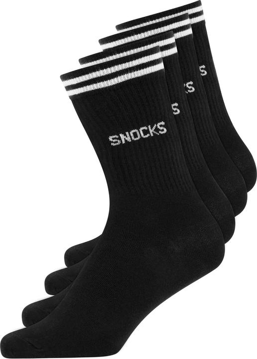Produktbild Snocks Hohe Sportsocken mit Streifen (2er Pack, 39 - 42)