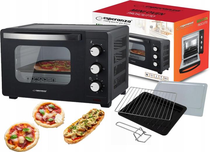 Productafbeelding Esperanza MINI PIEKARNIK PROSCIUTTO 20L 1600W EKO008N
