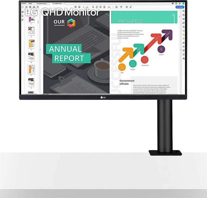 LG 27QN880-B (2560 x 1440 pixels, 27")