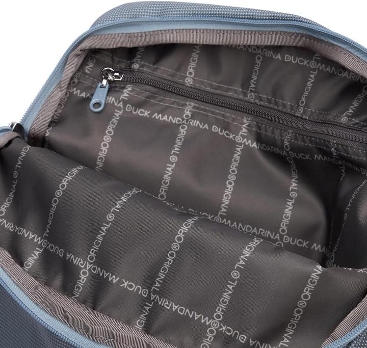 Actual product image Mandarina Duck Lightweight Versatile Backpack with Adjustable Straps and Zippered Pockets