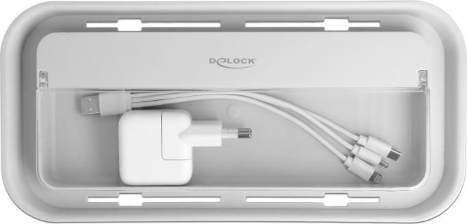 Actual product image Delock Cable management box with storage case