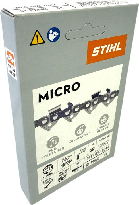 Productafbeelding Stihl 361000044 Zaagketting 3/8 1,1 mm 44 GL - 30 cm PMMC3 (Kettingzaag, Zaagketting)