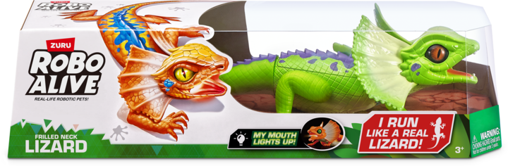 Actual product image Zuru Robo Alive Robotic Lizard -lisko