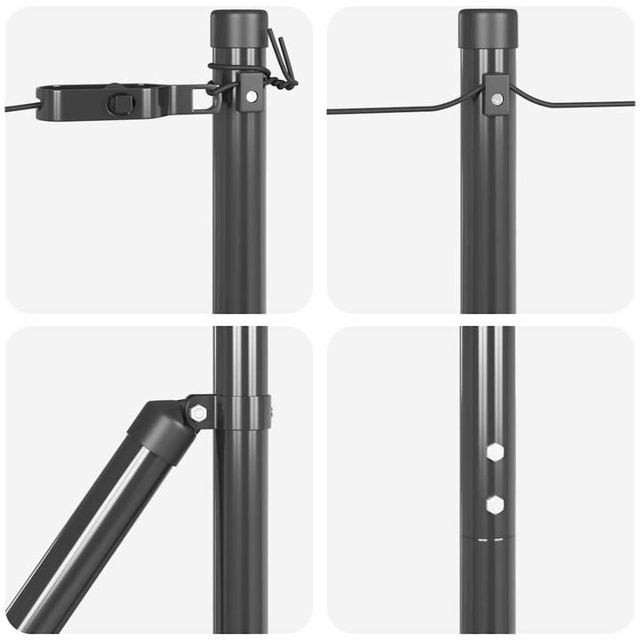 Actual product image vidaXL Zaunpfosten
