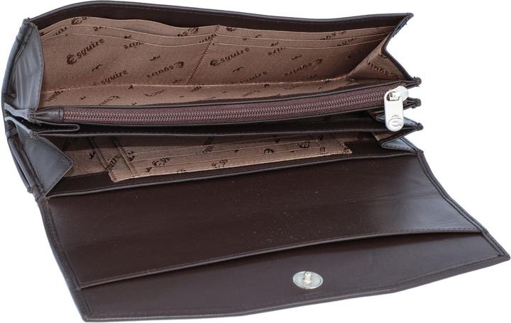 Actual product image Esquire New Silk wallet leather 19 cm