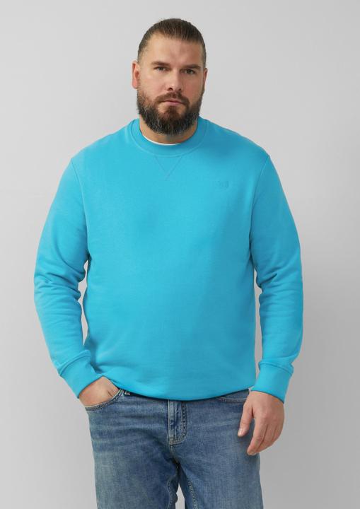 Produktbild S.Oliver Sweatshirt Sweatshirt mit Label-Stickerei (4XL)