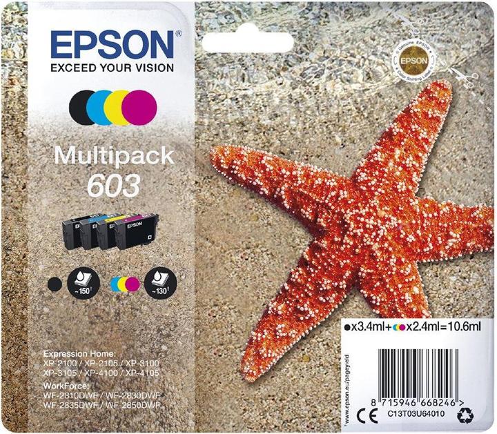 Produktbild Epson Multipack 3-colours 603 EasyMail (M, C, Y)
