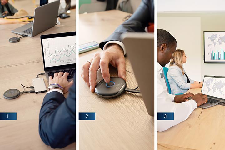Produktbild Digitus Wireless Collaboration System (50 m, HDMI 2.0)