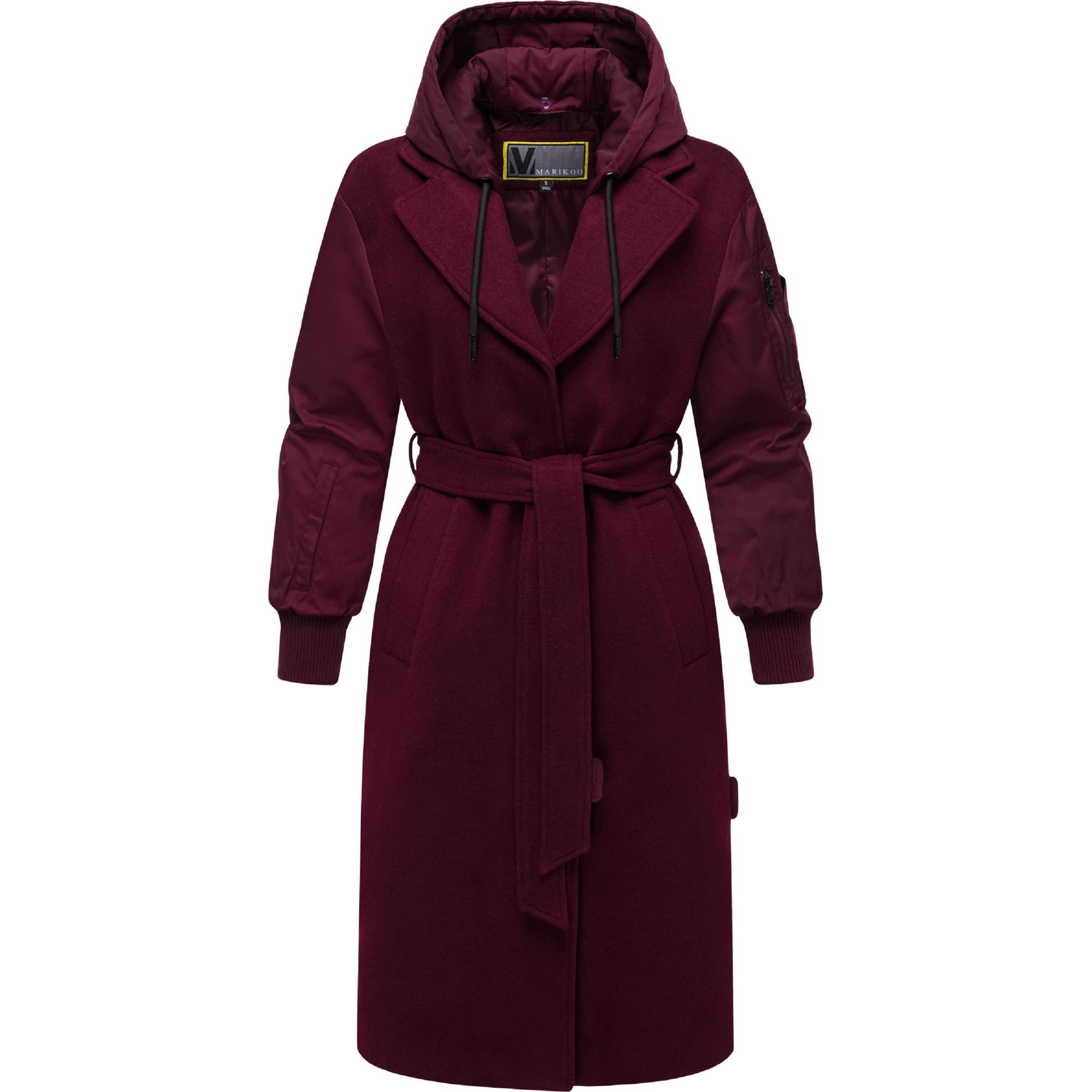 Marikoo, Damen, Jacke, Tjadee 16 (XXL), Rot, XXL