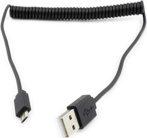 Image du produit Roline Câble USB en spirale (1 m, USB 2.0)