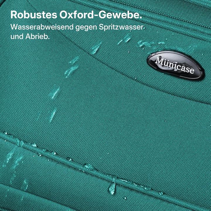 Produktbild Münicase Erweiterbarer Stoffkoffer mit Frontfächern (38 l)