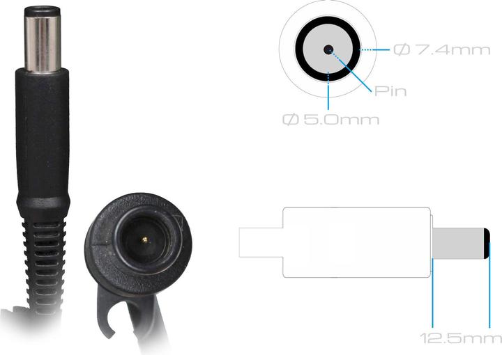 Actual product image HP PPP012H-S (90 W)