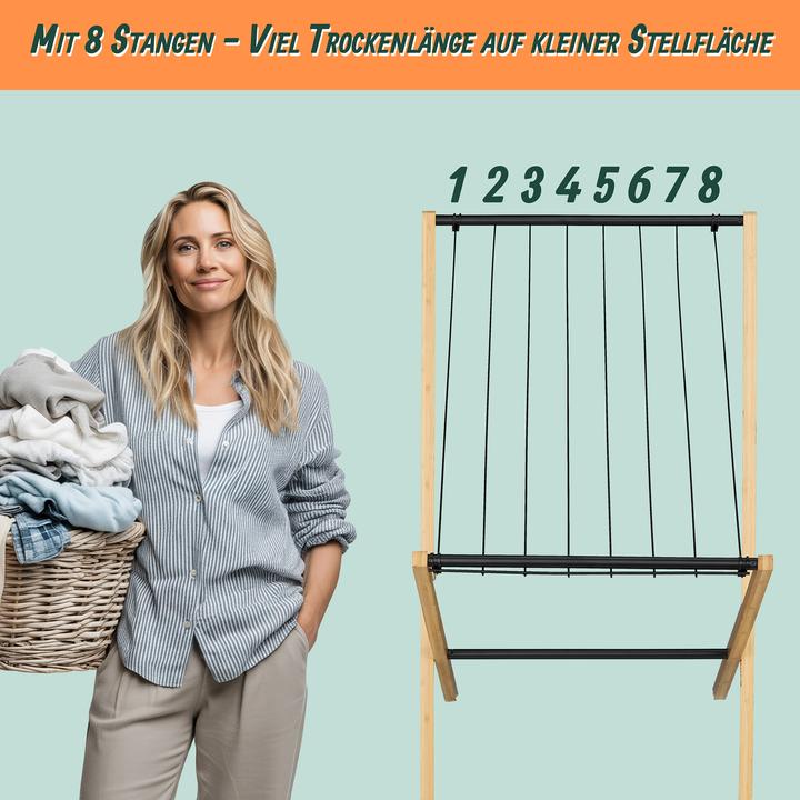 Produktbild Relaxdays Wäscheständer